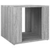 vidaXL Table de chevet Sonoma gris 41x40x36 cm Bois d'ing&eacute;nierie