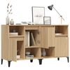 vidaXL Buffets 2 pcs chêne sonoma 60x35x70 cm bois d'ingénierie