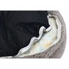 Beeztees Lit pour chien Mousse &agrave; m&eacute;moire de forme Jaxx 50x20 cm Gris