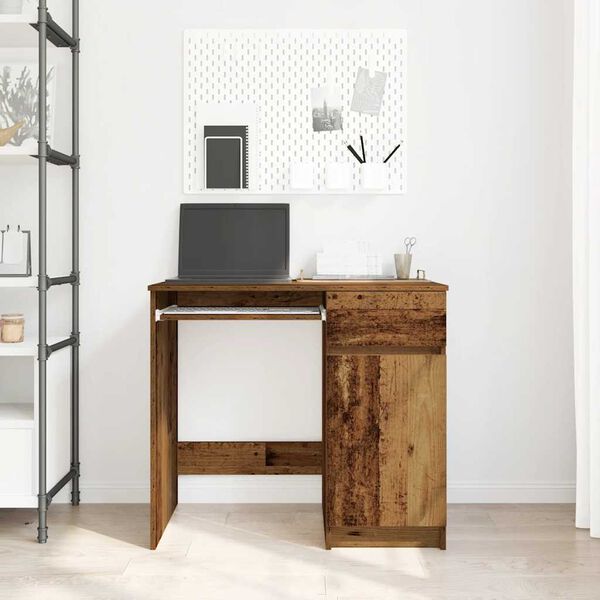 vidaXL Bureau vieux bois 86x49x76 cm bois d'ing&eacute;nierie