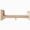 vidaXL Cadre de lit sans matelas 100x200 cm bois massif de pin