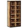 vidaXL Cabinet &agrave; chaussures 50 x 30 x 110 cm Bois de mangue massif
