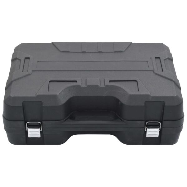 vidaXL Scie &agrave; ruban avec mallette portable Acier