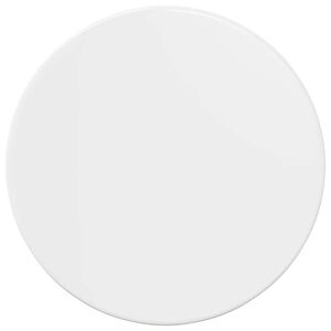 vidaXL Plateau de table Blanc brillant 30 x 30 x 1,5 cm