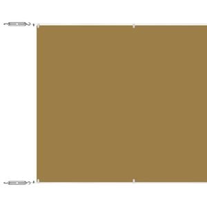 vidaXL Auvent vertical Beige 100x1000 cm Tissu oxford