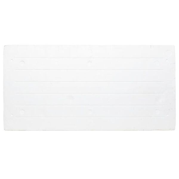 vidaXL Panneaux muraux 3D 10 pcs gris clair 100x50 cm EPS