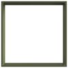 vidaXL Bordure de Pelouse Vert olive 50 x 50 x 13 cm Acier