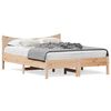 vidaXL Cadre de lit sans matelas 120x200 cm bois de pin massif