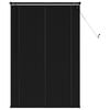 vidaXL Store V&eacute;nitien Noir 150 x 70 cm 25 mm PVC