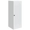 vidaXL Armoire Murale Blanc 33 x 34,5 x 90 cm Bois d'ing&eacute;nierie