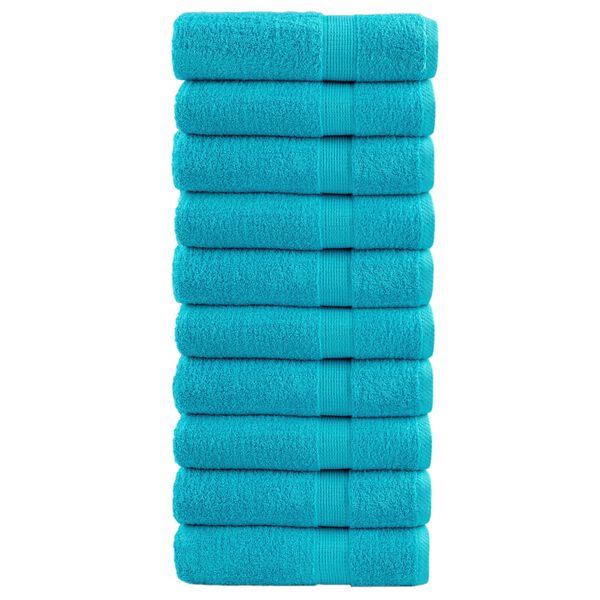 vidaXL Serviettes de douche de qualit&eacute; sup&eacute;rieure SOLUND 10 pcs