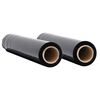 vidaXL Film &eacute;tirable 2 pcs noir 20 &mu;m 50 cm x 150 m