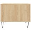 vidaXL Table basse Ch&ecirc;ne sonoma 50x50x40 cm Bois d'ing&eacute;nierie