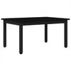 vidaXL Table basse Ch&ecirc;ne noir 70 x 50 x 36 cm Bois d'ing&eacute;nierie