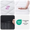 vidaXL Matelas à ressorts ensachés moyen plus 90x190 cm
