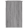vidaXL Bureau avec tiroirs Sonoma gris 102x50x76 cm Bois d'ingénierie