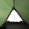 vidaXL Tente de camping 2 personnes vert imperm&eacute;able