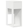 vidaXL Support de tour d'ordinateur avec tiroir blanc 30x44x74 cm