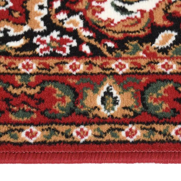 vidaXL Tapis BCF Rouge oriental 100x500 cm