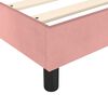 vidaXL Cadre de lit rose 200x200 cm velours