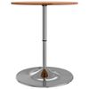 vidaXL Table de bar &Oslash;60x89,5 cm bois massif de h&ecirc;tre