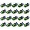 vidaXL Sangles d&rsquo;arrimage &agrave; cliquet 20 pcs 800 daN 6 m Vert