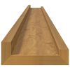 vidaXL &Eacute;tag&egrave;re Murale 2 pcs Beige 115 x 9 x 3 cm Bois d'ing&eacute;nierie
