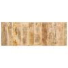 vidaXL T&ecirc;te de lit 140 cm bois de manguier brut massif