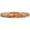 vidaXL Dessus de table rond &Oslash;50x4 cm bois massif d'acacia