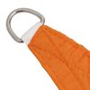 vidaXL Voile de parasol Tissu Oxford triangulaire 4x5x6,4 m Orange