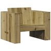 vidaXL Canap&eacute; de jardin 79x60x62 cm bois de pin impr&eacute;gn&eacute;