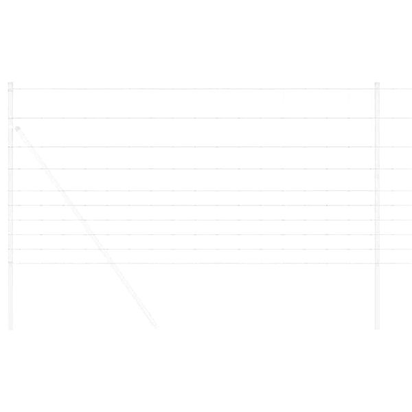 vidaXL Cl&ocirc;ture Sauvage Galvanis&eacute; &agrave; chaud 1000 x 120 x 0,18 cm Fer