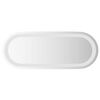 vidaXL Miroir de salle de bain &agrave; LED 50x20 cm ovale