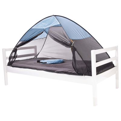 DERYAN Tente-lit escamotable avec moustiquaire 200x90x110 cm Bleu ciel
