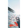 Easyprotec Film de fen&ecirc;tre permanent r&eacute;sistant &agrave; la chaleur 90x250 cm