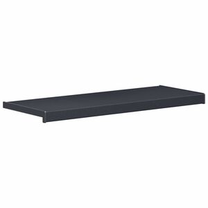 vidaXL Appui de fen&ecirc;tre Anthracite avec grain de bois 80 x 35 x 4,5 cm