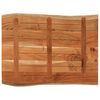 vidaXL Dessus de table 90x60x2,5 cm rectangulaire bois massif d'acacia