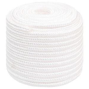 vidaXL Corde utilitaire polyvalente 18 mm 25 m Blanc PP