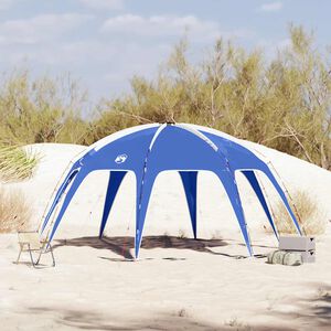 vidaXL Tente de f&ecirc;te bleu azur&eacute; imperm&eacute;able