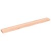 vidaXL &Eacute;tag&egrave;re murale 100x10x4 cm bois de ch&ecirc;ne massif non trait&eacute;