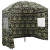 vidaXL Umbrella de p&ecirc;che 228 x 204 cm Polyester Oxford Camouflage