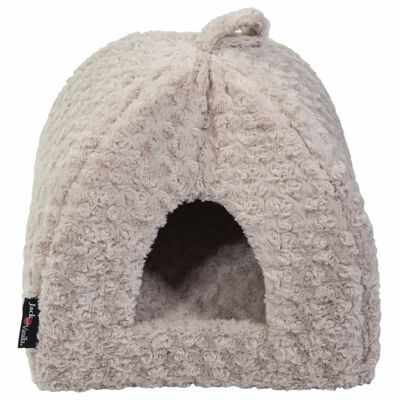 Jack and Vanilla Igloo animaux de compagnie Softy XS Beige rosette