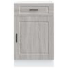vidaXL Armoire de cuisine Porto sonoma gris bois d'ingénierie