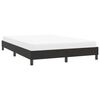 vidaXL Cadre de lit sans matelas noir 160x220 cm velours