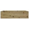 vidaXL Jardinière 90x60x23 cm bois de pin imprégné