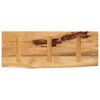 vidaXL Dessus de table 90x20x3,8 cm bord vif bois massif manguier brut
