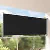 vidaXL Auvent lat&eacute;ral r&eacute;tractable de patio 140 x 300 cm Noir