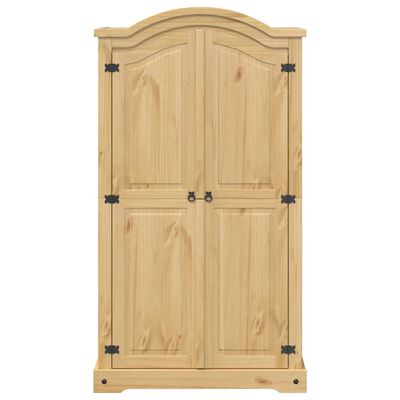 vidaXL Garde-robe Corona 102x52x186 cm bois de pin massif