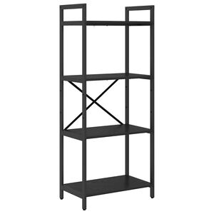 vidaXL &Eacute;tag&egrave;re 4 niveaux 56 x 34 x 133,5 cm Bois d'ing&eacute;nierie