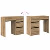 vidaXL Bureau Ch&ecirc;ne artisanal 90 x 37,5 x 75 cm Bois d'ing&eacute;nierie